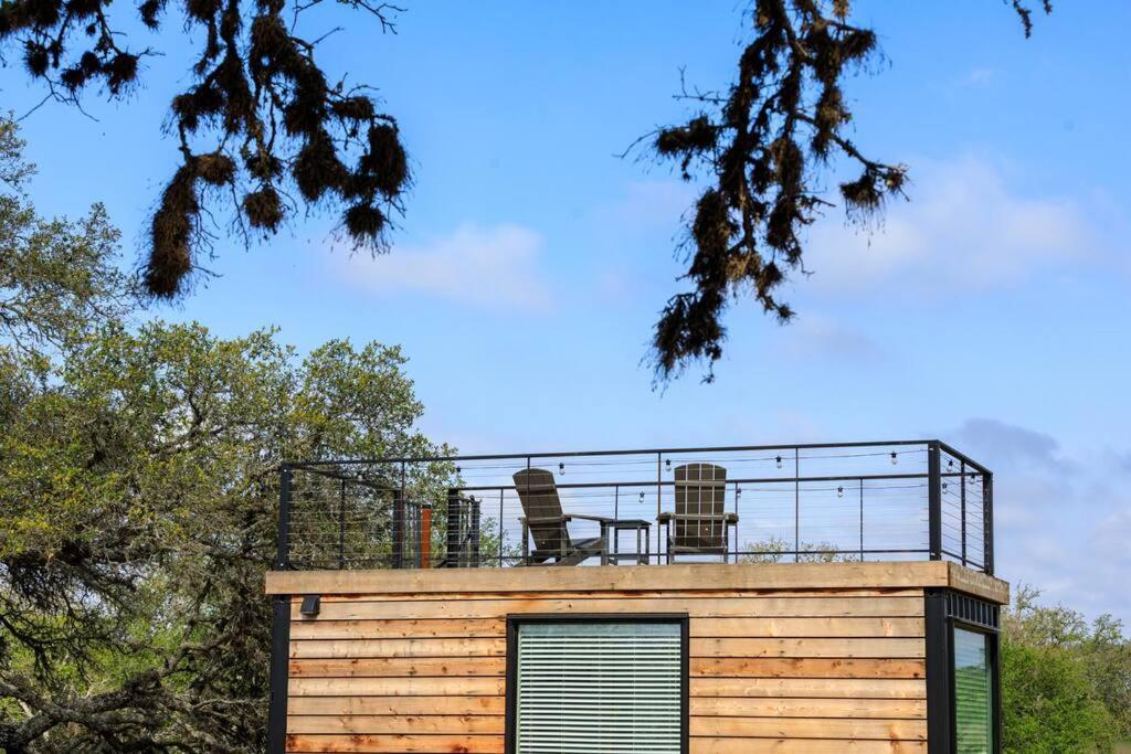 New The Sunset Luxury Container Home Fredericksburg Exterior foto